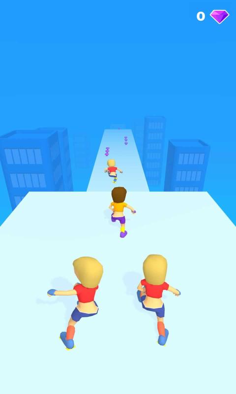 滑冰竞赛（Roller Race）