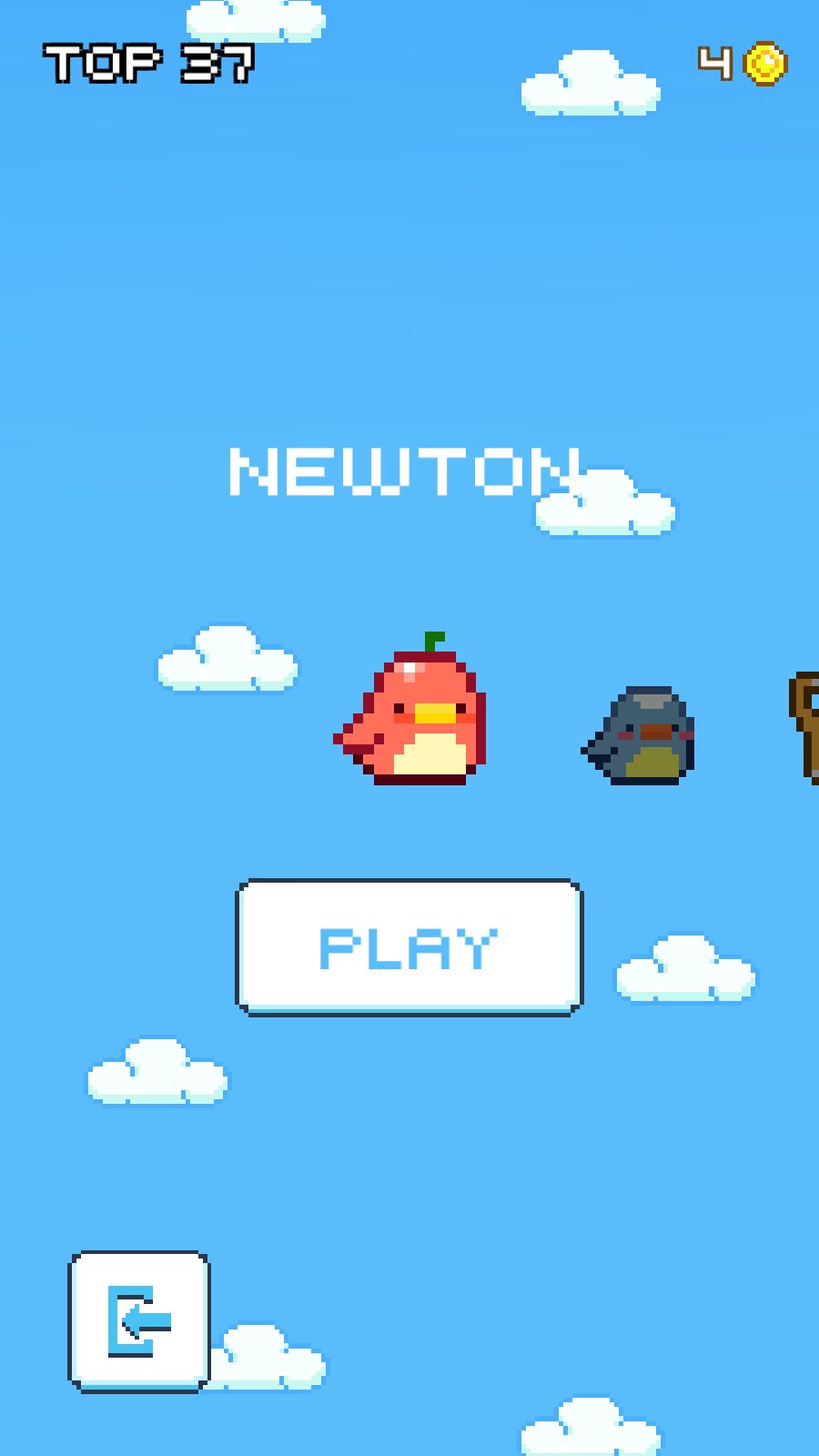 坠落的愤怒小鸟