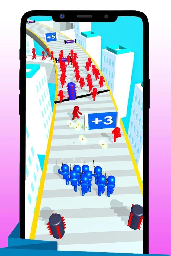 小兵计数跑战(Crowd Coming Runner)