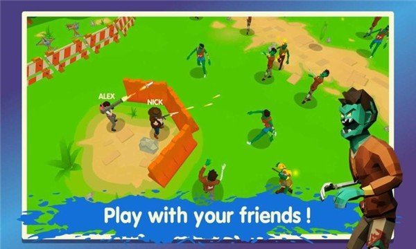 双人僵尸生存（Two Guys And Zombies 3D）