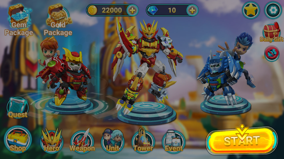 超级英雄战争机器人大战（Superhero War）