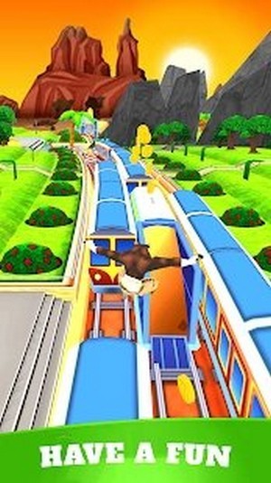 运行地铁竞赛游戏（Run Subway Fun Race 3D）