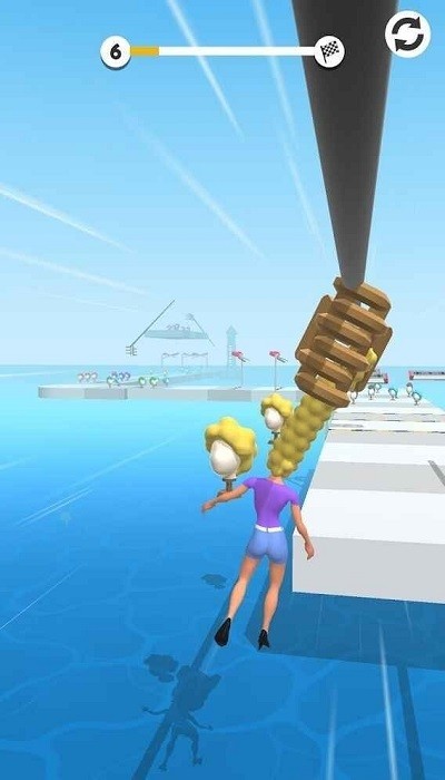 姐的头发我老高了