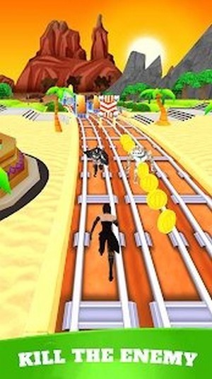 运行地铁竞赛游戏（Run Subway Fun Race 3D）