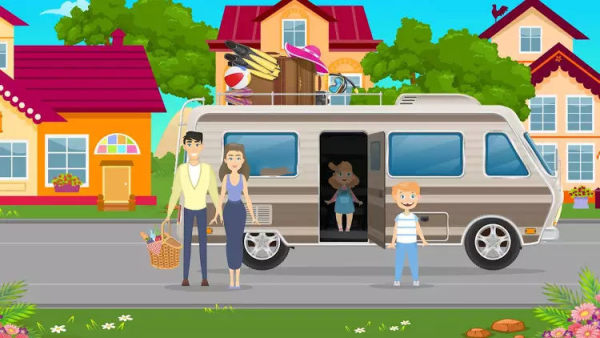 度假家庭野餐冒险(Vacation Family Picnic Adventure)