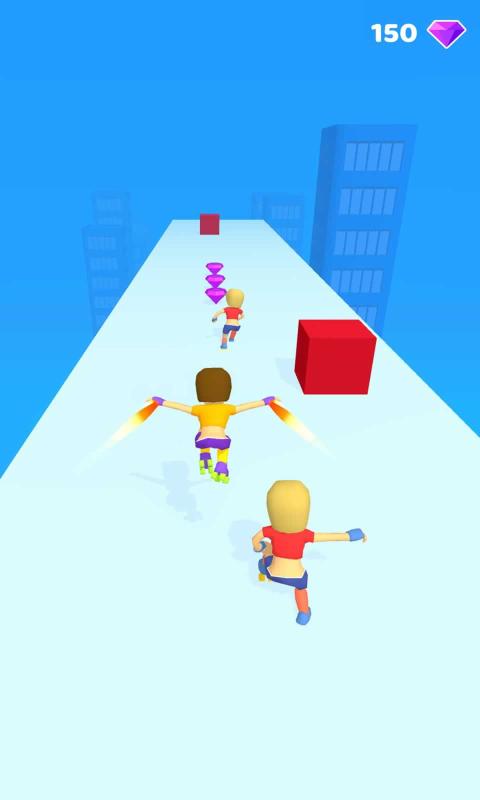 滑冰竞赛（Roller Race）