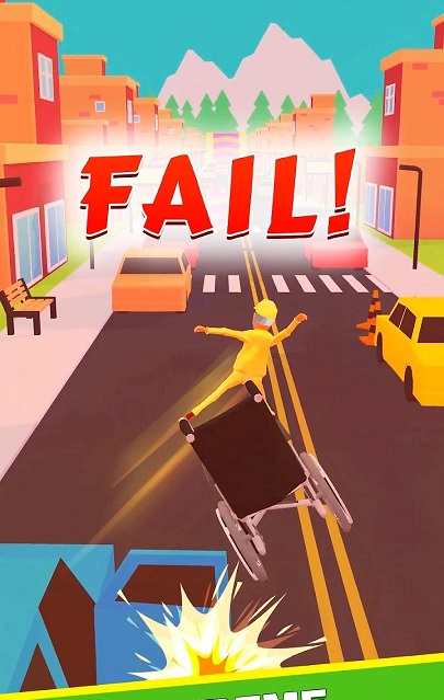 轮椅爷爷冲刺(G means Grandpa)