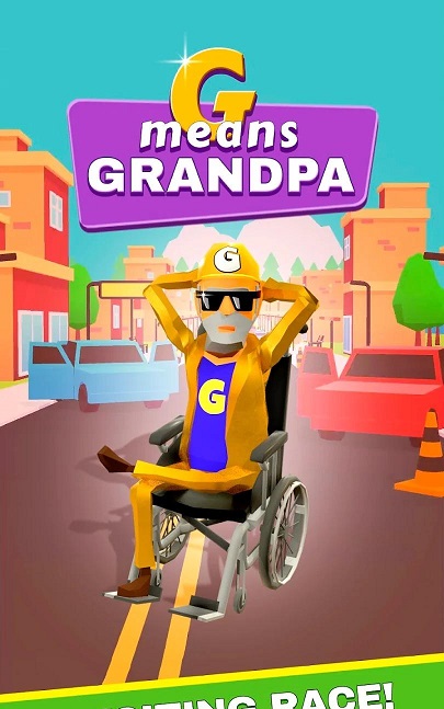 轮椅爷爷冲刺(G means Grandpa)